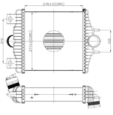 NRF 30988 Ladeluftkühler LLK Turbokühler Kühler für Land rover - Bild 7