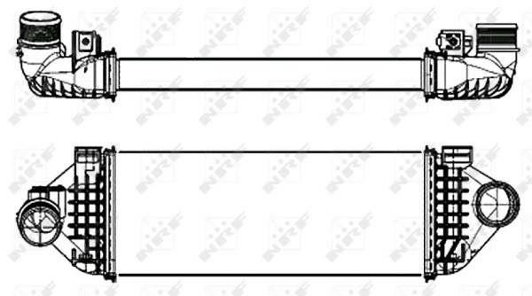 Ladeluftkühler 30321 NRF für VOLVO FORD - Bild 5