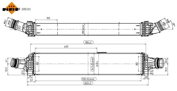 Nrf Ladeluftk?Hler Audi A4 A5 A6 A7 - Bild 9