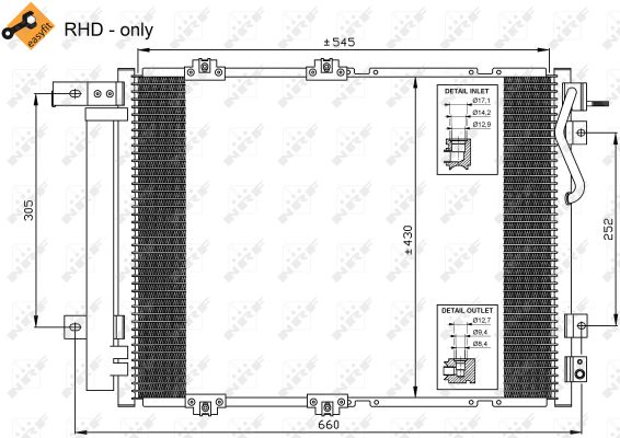 Für NRF 35519 CONDENSER - Bild 6