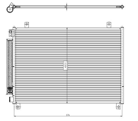 Nrf Kondensator, Klimaanlage 350461 - Bild 7