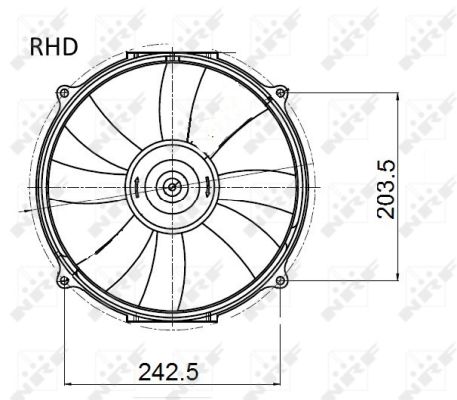 Nrf K?Hlerl?Fter Mercedes C-Klasse Clk E-Klasse 47045 - Bild 8