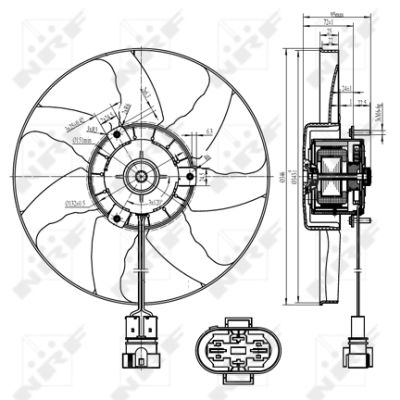Nrf K?Hlerl?Fter Vw Transporter T4 47428 - Bild 9