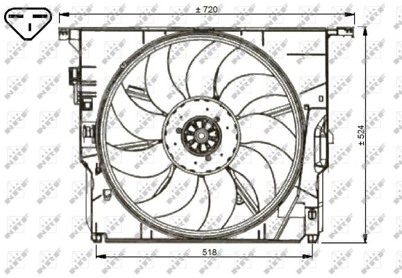 Nrf K?Hlerl?Fter Bmw 5Er 6Er 7Er 47739 - Bild 7