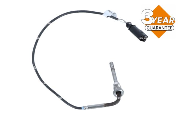 Sensor Abgastemperatur 2-polig 379 mm Kabel NRF für u.a. AUDI A6 - Bild 7