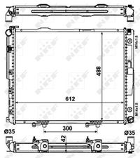 NRF Khler, Motorkhlung "EASY FIT", Art.-Nr. 53786