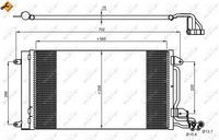 NRF Kondensator, Klimaanlage "EASY FIT", Art.-Nr. 35910