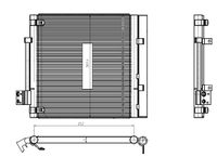 NRF Kondensator, Klimaanlage "EASY FIT", Art.-Nr. 350448