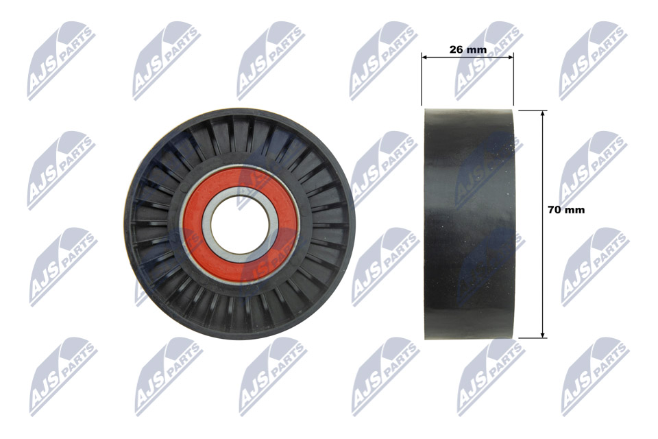 NTY Riemenspanner, Keilrippenriemen rnkpl046 für Opel