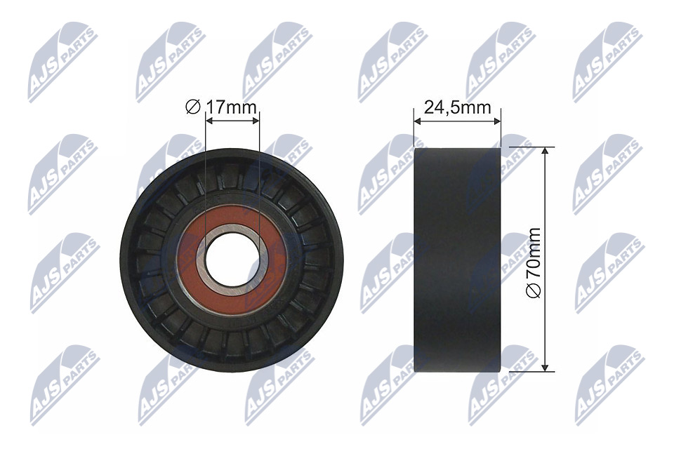 NTY Riemenspanner, Keilrippenriemen rnkty029 für LEXUS