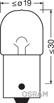 OSRAM Glühlampe, Blinkleuchte 5009na