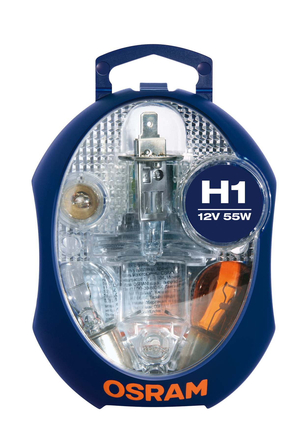 Osram Sortiment, Glühlampen Ersatzlampenbox H1 55W [12V] Clkmh1