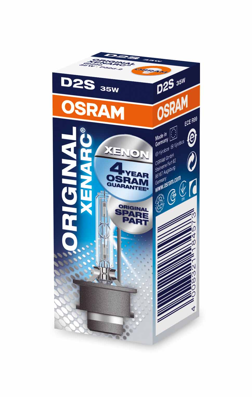 OSRAM Glühlampe, Hauptscheinwerfer D2S Xenarc 35W (1 Stk.) 66240