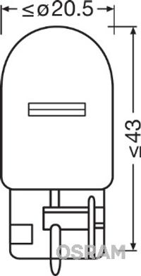 OSRAM Glhlampe, Blinkleuchte "ORIGINAL", Art.-Nr. 7505