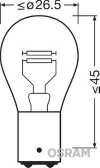 OSRAM Glhlampe, Blinkleuchte "ORIGINAL", Art.-Nr. 7528