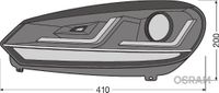 OSRAM Hauptscheinwerfersatz "LEDriving� XENARC� headlight for VW Golf VI", Art.-Nr. LEDHL102-GTI