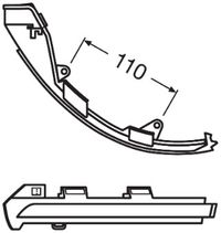 OSRAM Blinkleuchtensatz "LEDriving� Dynamic Mirror Indicator for VW Passat B8", Art.-Nr. LEDDMI 3G0 WT S