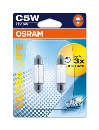 OSRAM Glhlampe, Handschuhfachleuchte "ULTRA LIFE", Art.-Nr. 6418ULT-02B