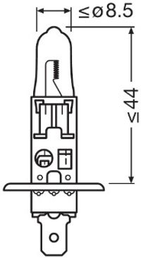 OSRAM Glhlampe, Abbiegescheinwerfer "TRUCKSTAR PRO (Next Gen)", Art.-Nr. 64155TSP