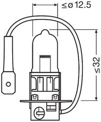 OSRAM Glhlampe, Abbiegescheinwerfer "TRUCKSTAR PRO (Next Gen)", Art.-Nr. 64156TSP