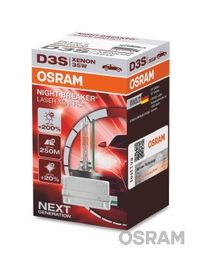 OSRAM Glhlampe, Fernscheinwerfer "XENARC NIGHT BREAKER LASER", Art.-Nr. 66340XNL