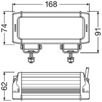 OSRAM Fernscheinwerfer "LEDriving� Lightbar VX180-SP", Art.-Nr. LEDDL123-SP DR