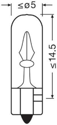 OSRAM Glhlampe, Handschuhfachleuchte "ORIGINAL", Art.-Nr. 2721