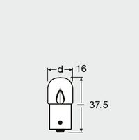 OSRAM Glhlampe, Innenraumleuchte "ORIGINAL", Art.-Nr. 5626