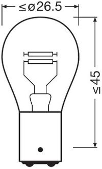 OSRAM Glhlampe, Blinkleuchte "ULTRA LIFE", Art.-Nr. 7528ULT