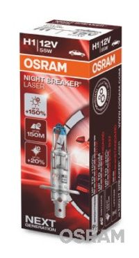 OSRAM Glhlampe, Abbiegescheinwerfer "NIGHT BREAKER LASER next generation", Art.-Nr. 64150NL