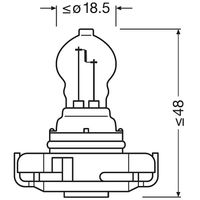 OSRAM Gl�hlampe, Blinkleuchte "ORIGINAL", Art.-Nr. 2504