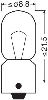 OSRAM Gl�hlampe, Blinkleuchte "ORIGINAL", Art.-Nr. 3893-2BL