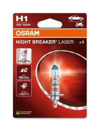 OSRAM Gl�hlampe, Abbiegescheinwerfer "NIGHT BREAKER� LASER", Art.-Nr. 64150NL-1BL