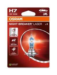 OSRAM Gl�hlampe, Abbiegescheinwerfer "NIGHT BREAKER� LASER", Art.-Nr. 64210NL-1BL