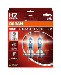 OSRAM Gl�hlampe, Abbiegescheinwerfer "NIGHT BREAKER� LASER", Art.-Nr. 64210NL-2HB