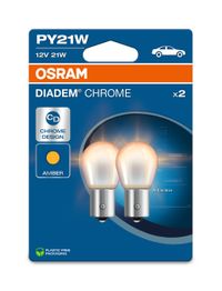 OSRAM Glühlampe, Blinkleuchte "DIADEM CHROME", Art.-Nr. 7507DC-2BL