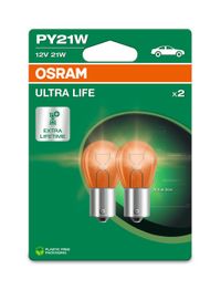 OSRAM Gl�hlampe, Blinkleuchte "ULTRA LIFE", Art.-Nr. 7507ULT-2BL