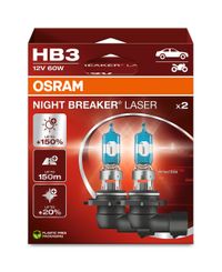 OSRAM Gl�hlampe, Fernscheinwerfer "NIGHT BREAKER� LASER", Art.-Nr. 9005NL-2HB