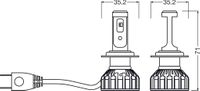 OSRAM Glhlampe, Fernscheinwerfer, Art.-Nr. 64210DWNBSM