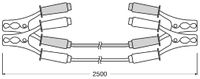 OSRAM Starthilfekabel "STARTER CABLE 150A", Art.-Nr. OSC060