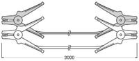 OSRAM Starthilfekabel "STARTER CABLE 200A", Art.-Nr. OSC101