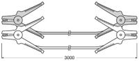 OSRAM Starthilfekabel "STARTER CABLE 300A", Art.-Nr. OSC160