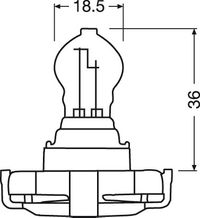 OSRAM Gl�hlampe, Blinkleuchte, Art.-Nr. 5200A