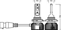 OSRAM Gl�hlampe, Fernscheinwerfer, Art.-Nr. 9005DWNBSM-2HB