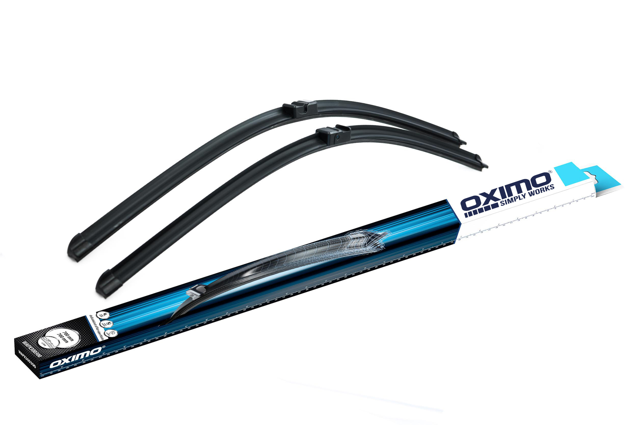 OXIMO Wischblatt wapx300300 vorne für Citroën/Peugeot
