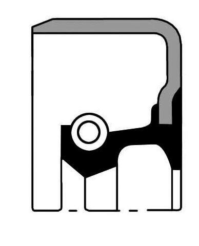 PAYEN Wellendichtring, Schaltgetriebe nj794 hinten für ISUZU