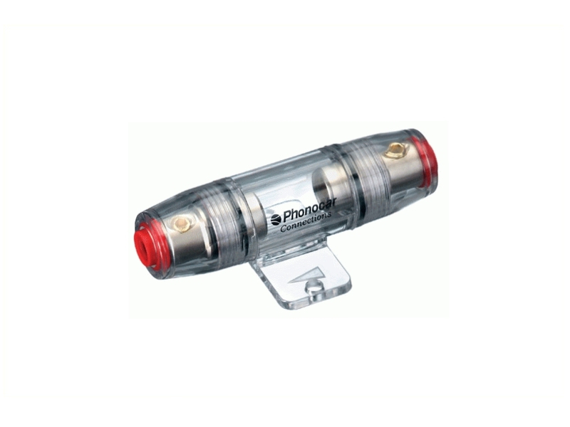 PHONOCAR Sicherungshalter 10X38mm Nickel 04486