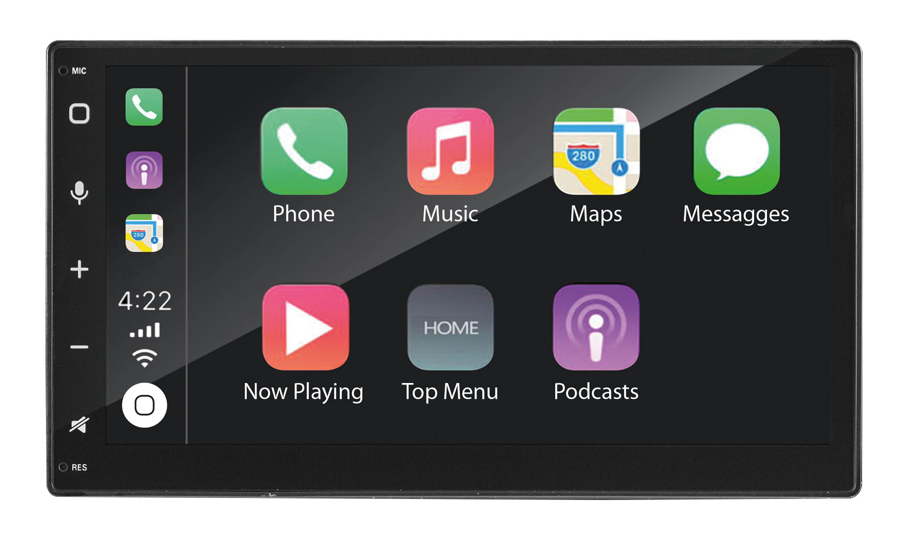 PHONOCAR Radio/Navigationssystem-Kombination Mediastation 6.75 TFT/LCD Carplay Android DAB + vm012