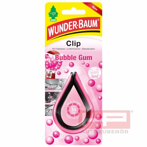 HPAUTO Lufterfrischer Wunder-Baum Clip Bubble Gum 971893 0.022KG