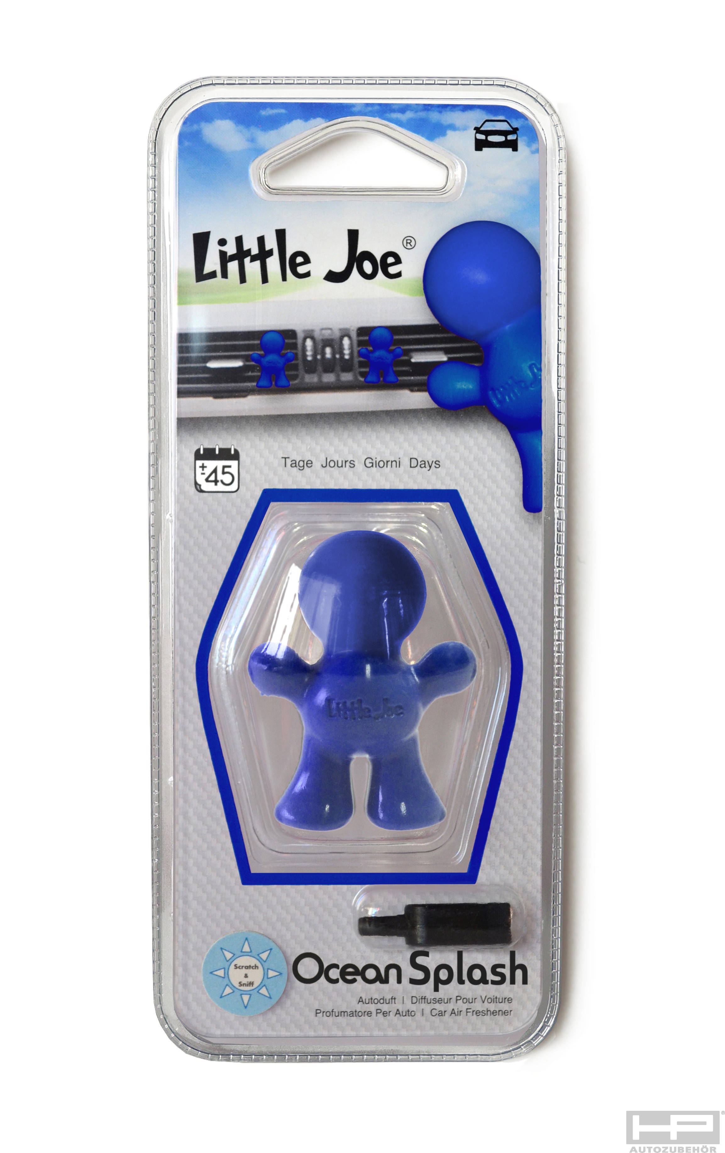 HPAUTO Lufterfrischer LittleJoe Ocean Splash, Farbe Blau 88015 0.002KG